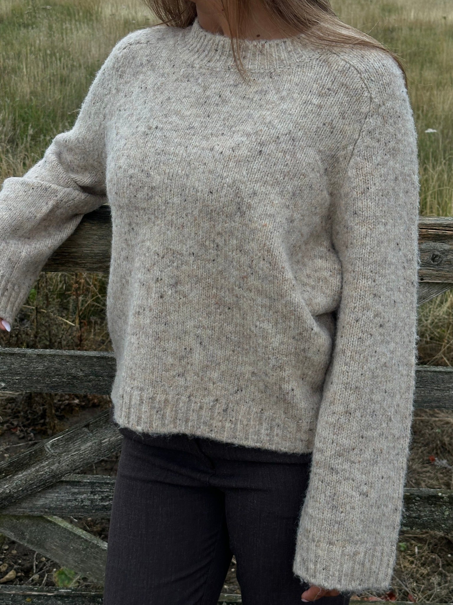 VMINGRID Pullover - Silver Mink